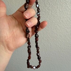 Mahogany Obsidian Choker